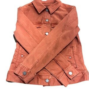 Liverpool Los Angeles Denim Jacket– Color Tamarind – Size Small